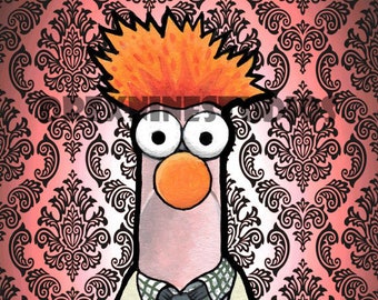 The Muppets Portrait Series: Beaker by Jason Selezinka