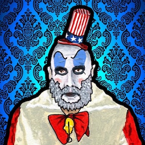 Horror Stars Portrait Series: Captain Spaulding by Jason Selezinka