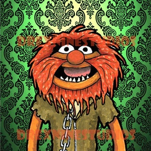 The Muppets Portrait Series: Animal by Jason Selezinka