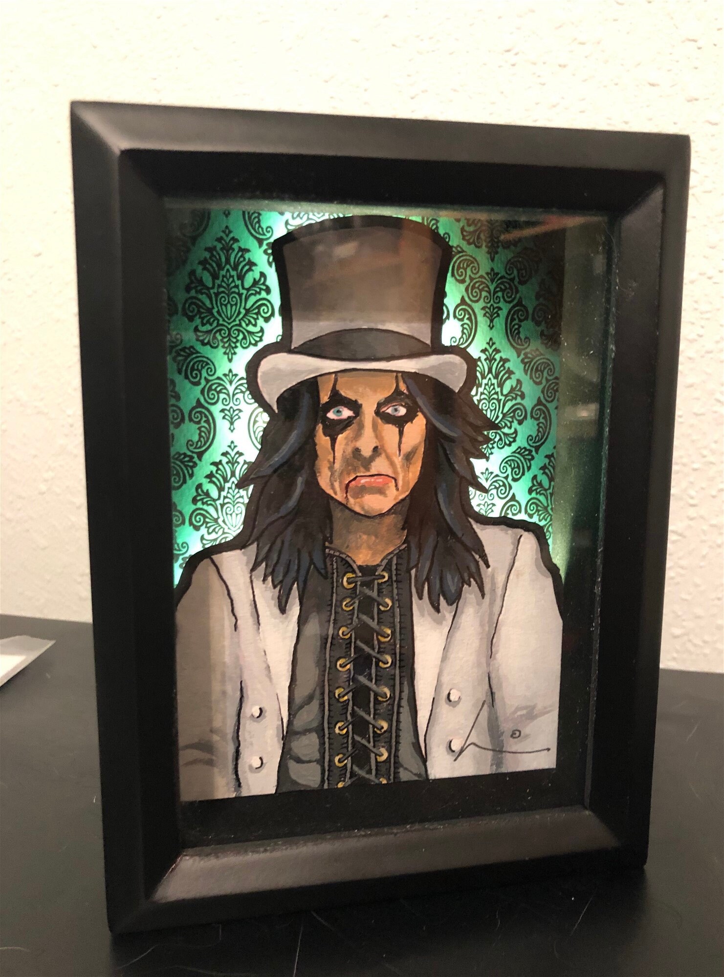 Music Stars Portrait Series: Alice Cooper by Jason Selezinka - Etsy