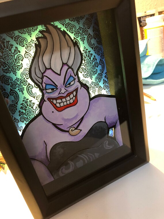 Disney Portrait Series: Ursula by Jason Selezinka - Etsy