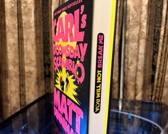 You Will Not Break Me Sprayed Edge Bookmark