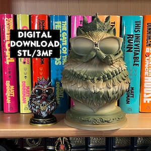 Busto de la Princesa Donut / Modelo 3D inspirado en Carl, el explorador de mazmorras de LitRPG