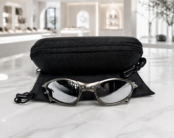 Gucci Sunglasses Black Wraparound Oval Authentic GG 2419 Vintage