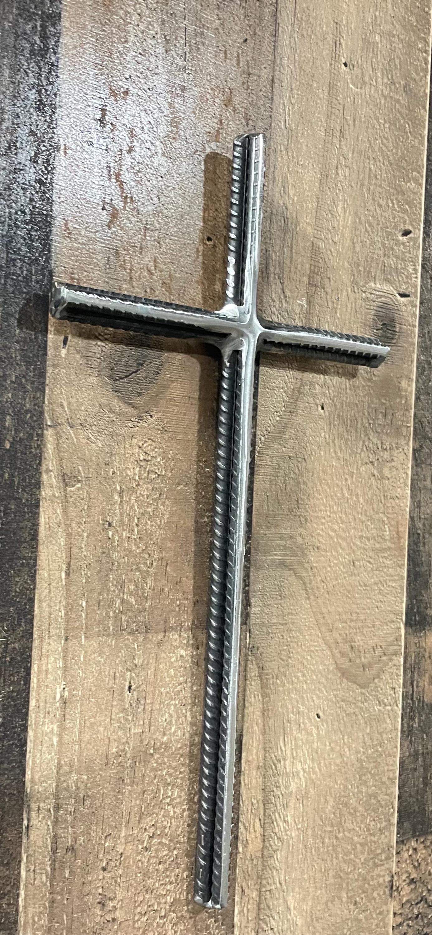 Handcrafted Rustic Rebar Cross - Etsy