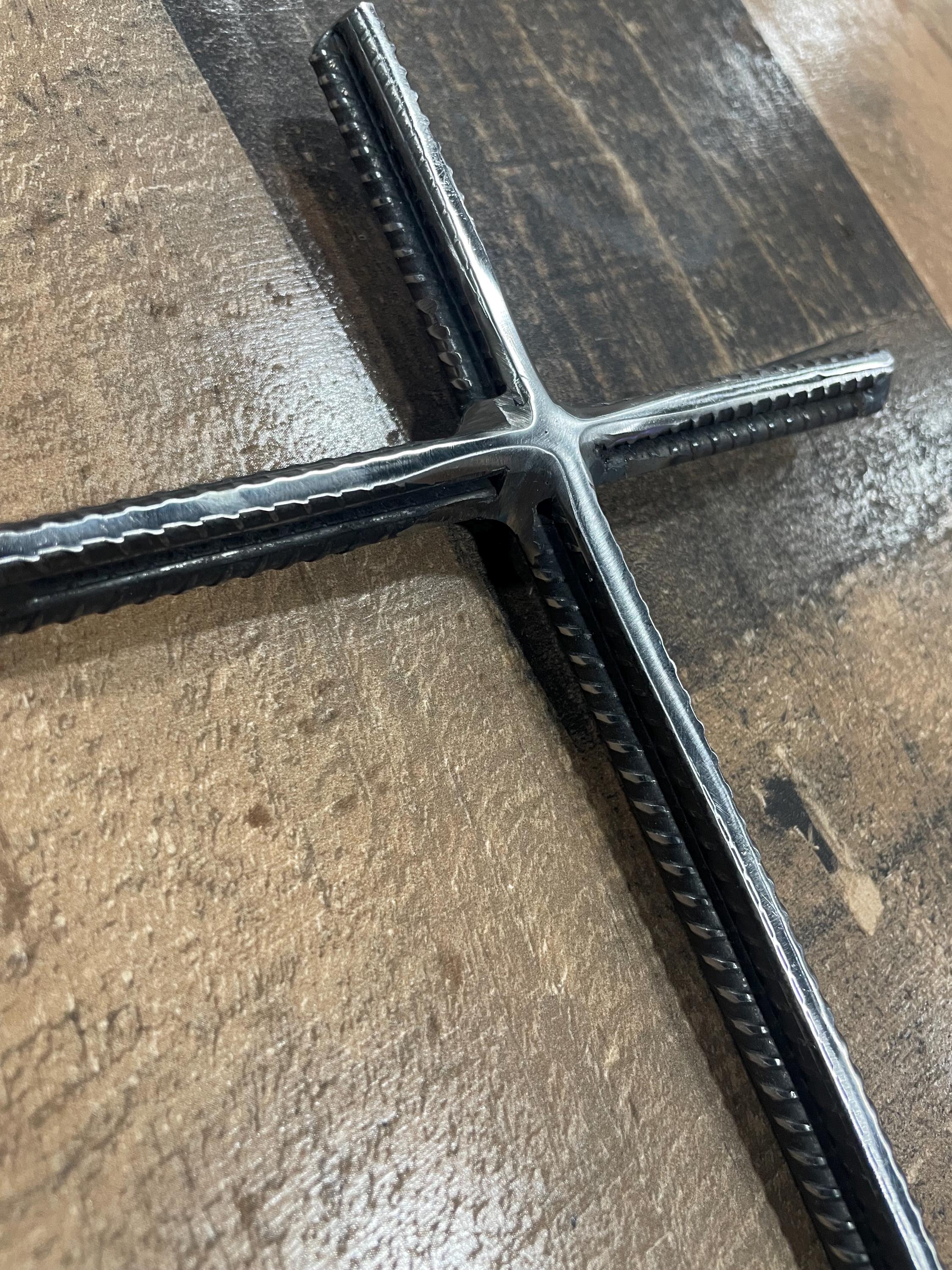 Handcrafted Rustic Rebar Cross - Etsy