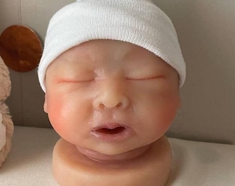 silicone art doll HEAD limbs or full body 20"-21