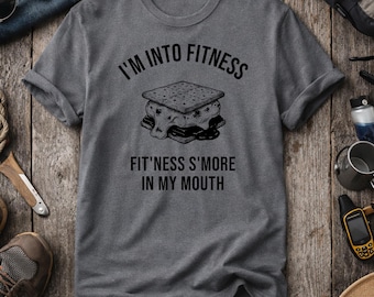 Camiseta de camping FITNESS Smores Divertida Camiseta Scout para fogata al aire libre Humor Gráfico Tropa Scout Ropa de campamento de verano Regalo para amantes de los Smores