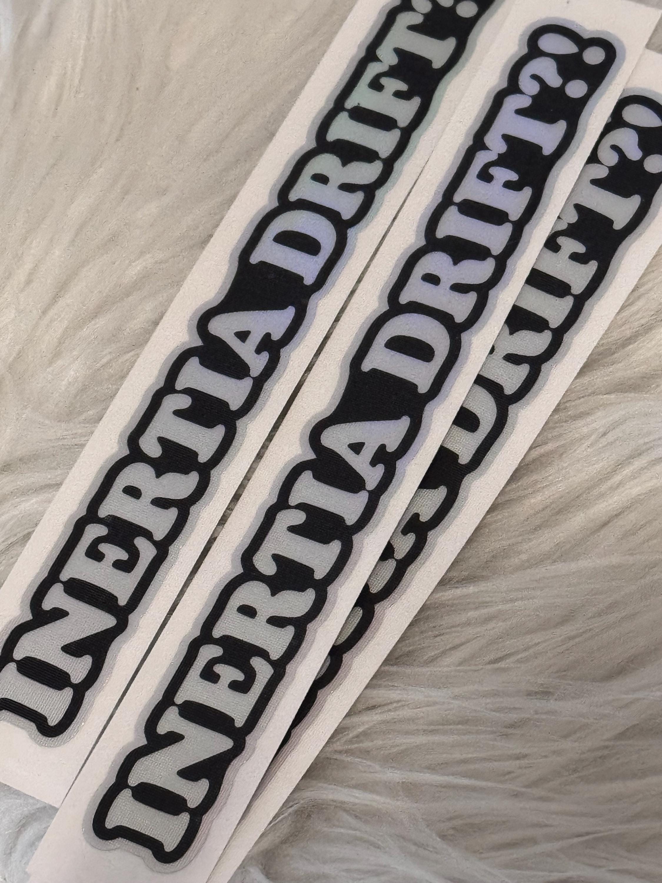 Inertia Drift Holographic Vinyl Sticker | Car Culture Decal ...
