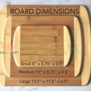 Lake Burton Cutting Board Lake Burton Georgia Bamboo Cutting Board Charcuterie Board image 2