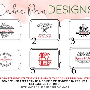 Personalized Cake Pan With Lid: Engraved Aluminum Bakeware Gift - Etsy