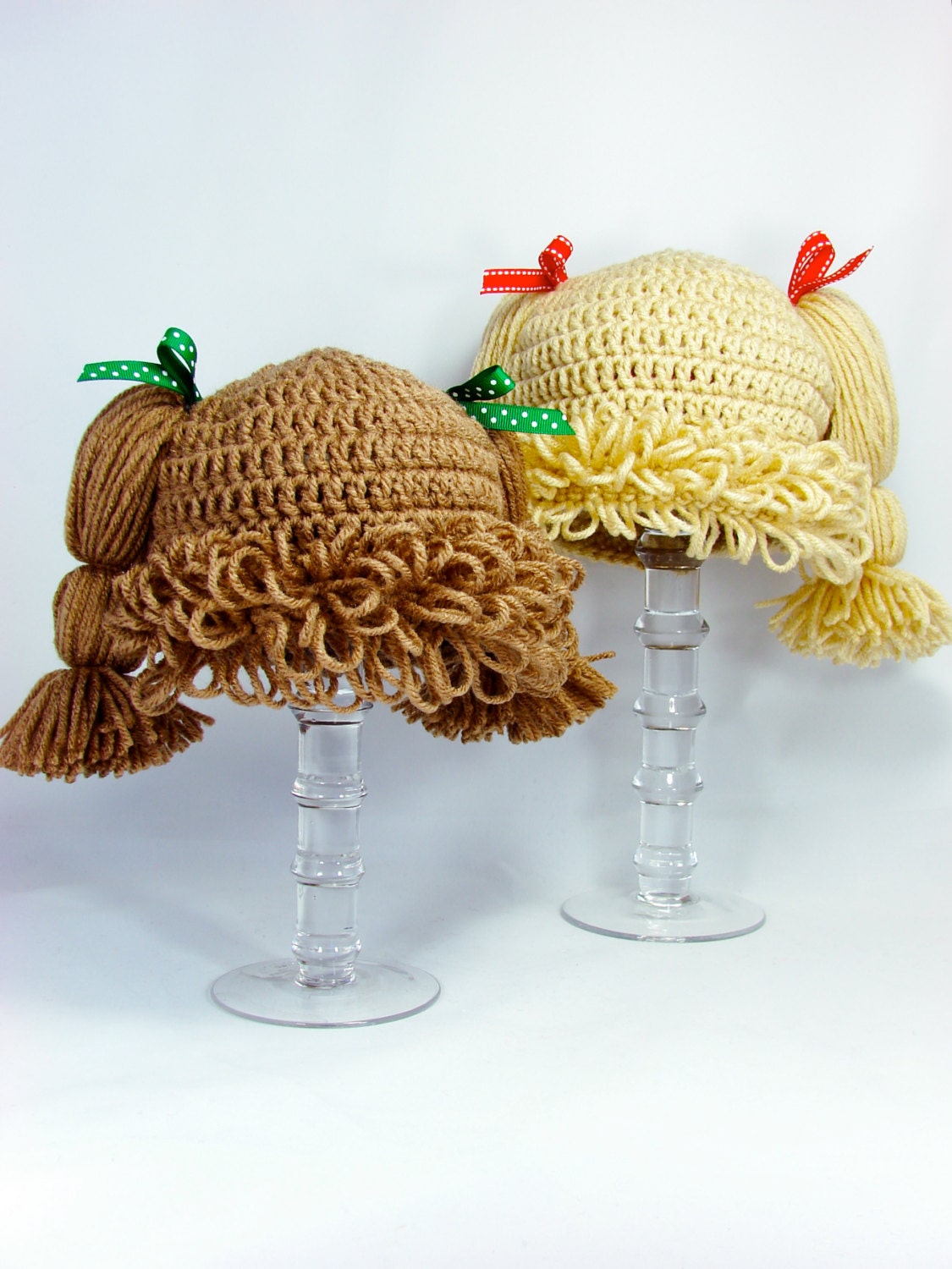 Crochet Pattern Cabbage Patch Hat 