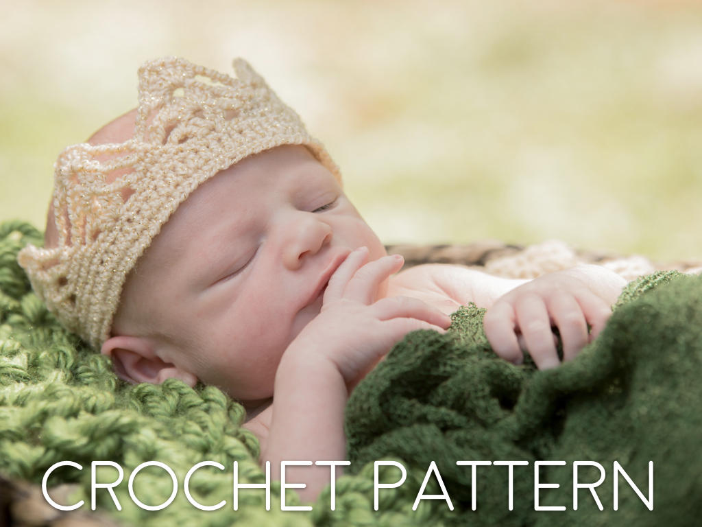 Crochet Pattern Crown for Boy