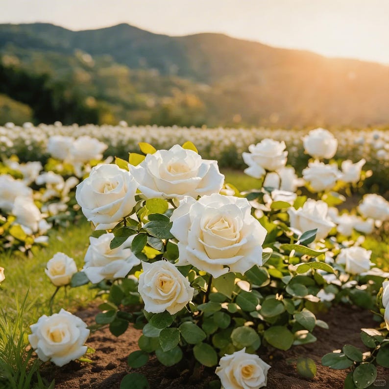 200 Mixed Color Rose Flower Seeds | Fragrant Bush Varieties for Home Garden Beginners image 3