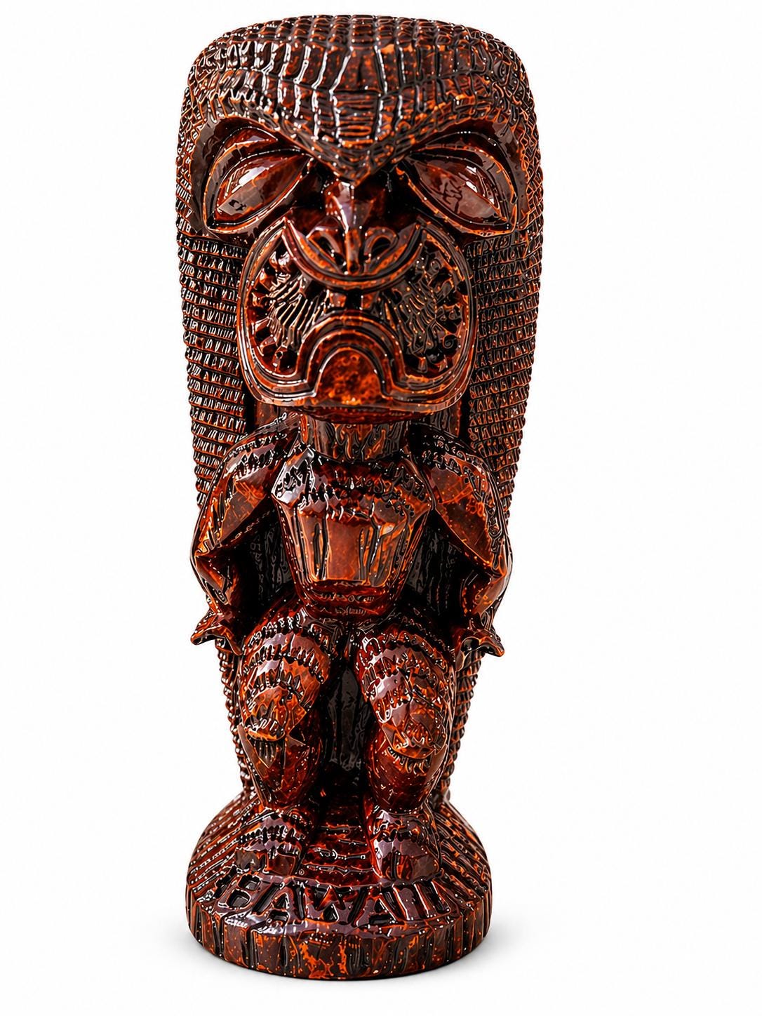 Hawaii wood statue - Etsy 日本
