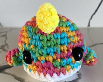 Mini narwhal whale