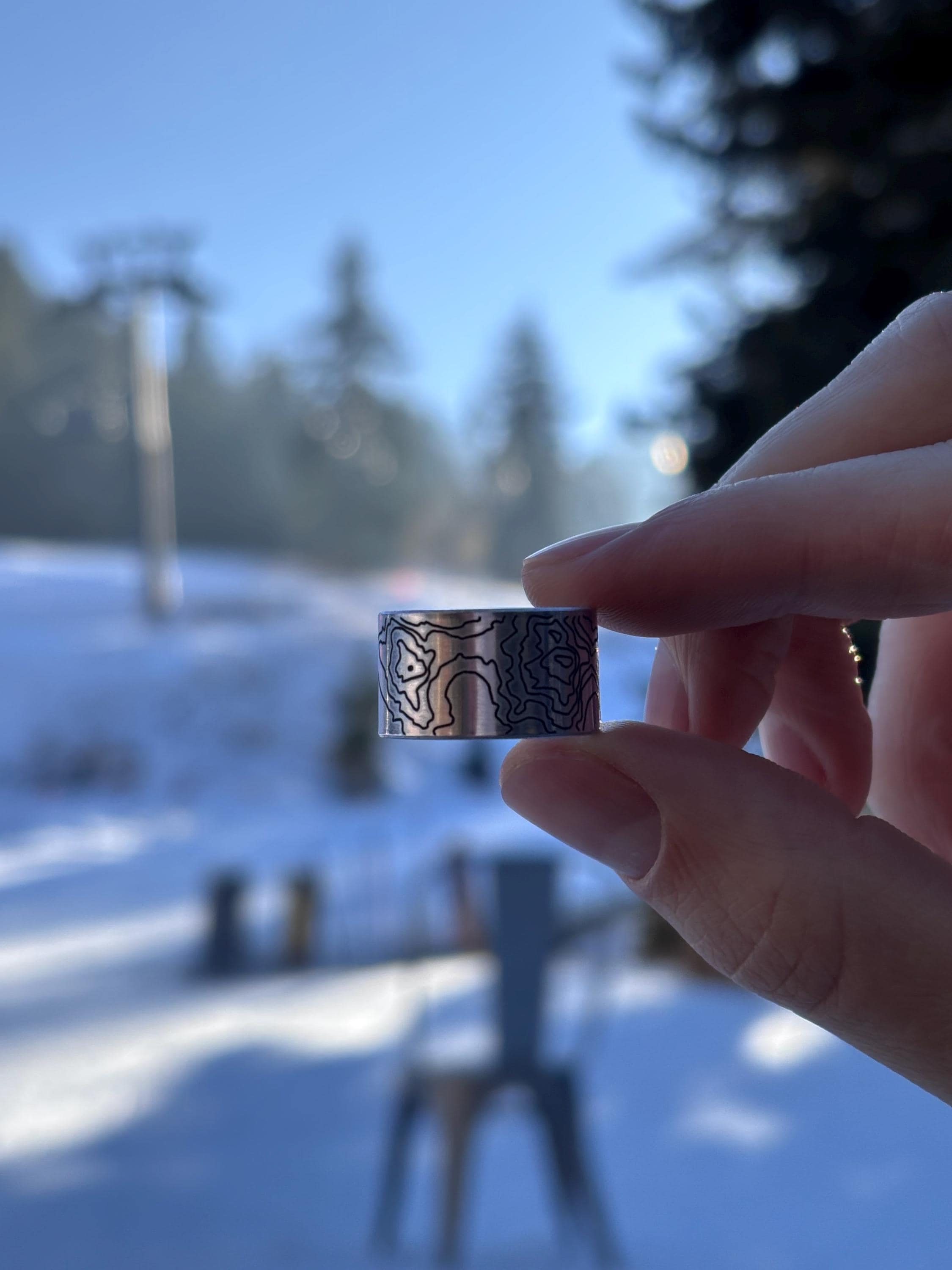 Teton Topography Ring - Etsy