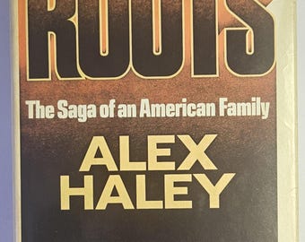 1976 Roots by Alex Haley | First Edition History Book with Dust Jacket