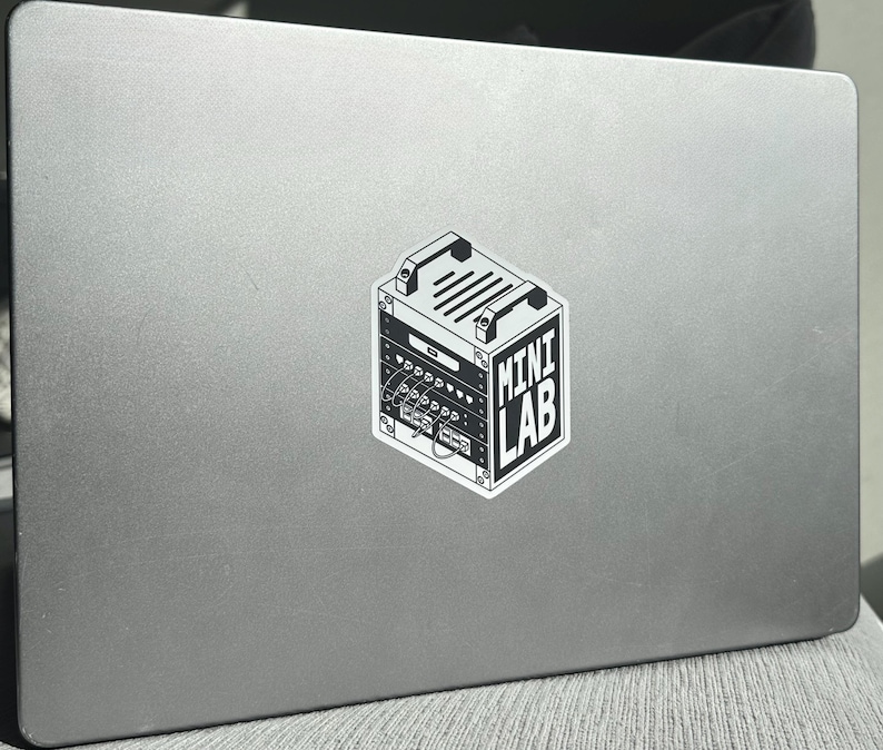 Mini Lab Server Rack Sticker | Homelab Vinyl Decal | IT Admin Sysadmin ...