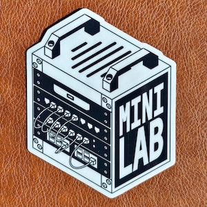 Mini Lab Server Rack Sticker | Homelab Vinyl Decal | IT Admin Sysadmin Gift | Self Hosted