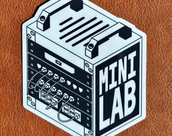 Mini Lab Server Rack Sticker | Homelab Vinyl Decal | IT Admin Sysadmin Gift | Self Hosted