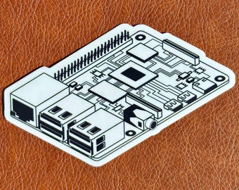 Single Board Computer Sticker | SBC Vinyl Decal | Self Hosted Homelab | Maker Gift