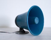 vintage cobalt blue small speaker