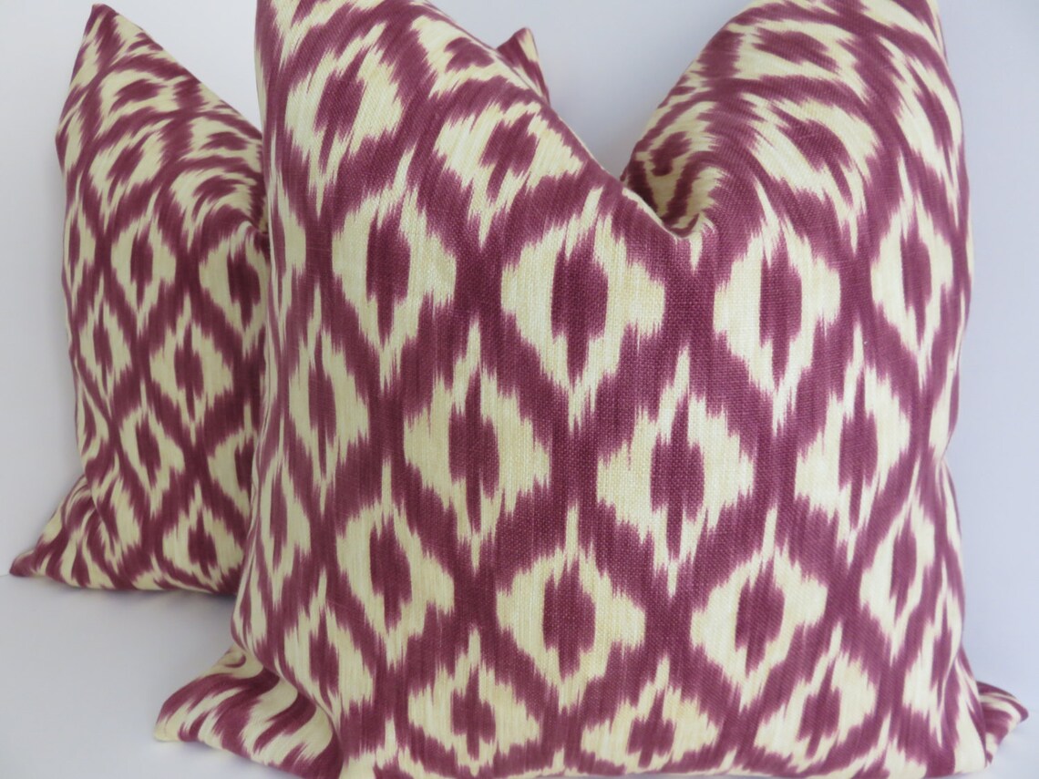 Lavender Pillow Cover Purple Pillow Cover Linen Lavender Etsy