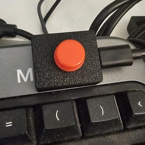 Mighty mini-USB-C-macroknop. Zoom, Teams, enz. video/audio dempen en meer
