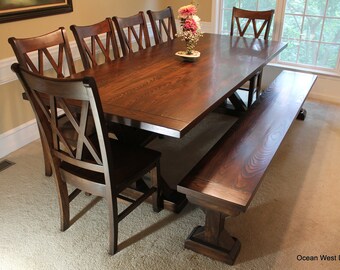 The Bogart Trestle Dining Table for Your Home