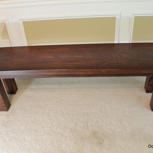 The Charleston Custom Parsons Bench image 1