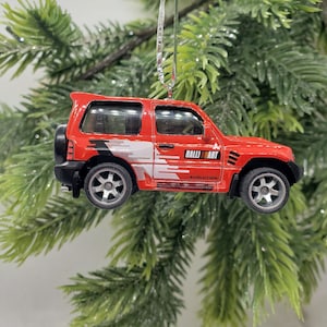 Mitsubishi Pajero Evolution Christmas Ornament