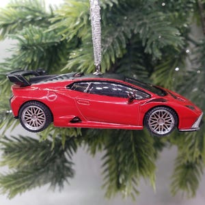 Lamborghini Huracan STO kerstornament