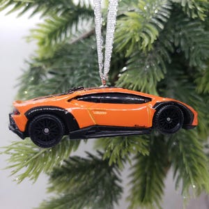 Lamborghini Huracan Sterrato kerstornament