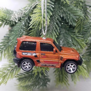 Mitsubishi Pajero Evolution Christmas Ornament