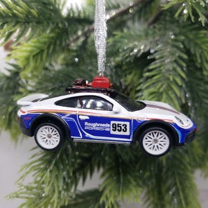 Porsche 911 RallyE Christmas Ornament