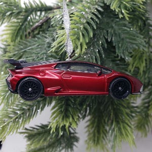 Lamborghini Huracan STO kerstornament