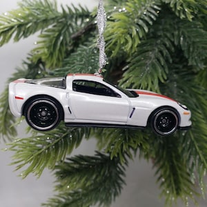 Corvette Z06 Christmas Ornament