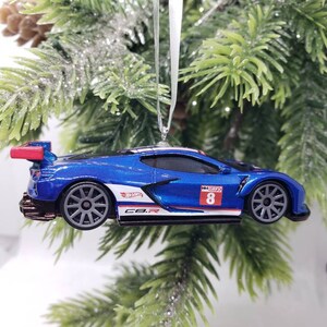 Corvette CR8 Christmas Ornament