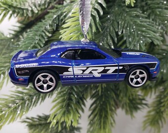 Dodge Challenger Hellcat Christmas Tree Holiday Ornament - Etsy