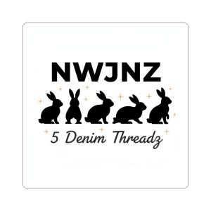 Painterly Abstract Kiss-Cut Stickers