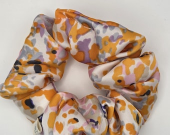 Silky Satin Scrunchie – Floral Collection