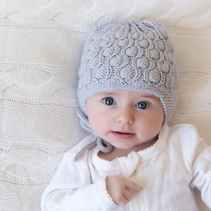 PURDEY PDF Earflap Hat Knitting Pattern for NB to 6yrs English Only to Knit Your Own Hat at Home