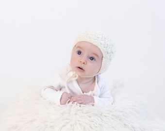 PURDEY PDF Earflap Hat Knitting Pattern for NB to 6yrs English Only to Knit Your Own Hat at Home