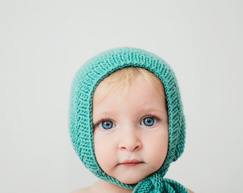 FINLEY PDF English Only Knitting Pattern to Knit Your Own Hat at Home - Little Finley Pixie Hat 3M up to 48M