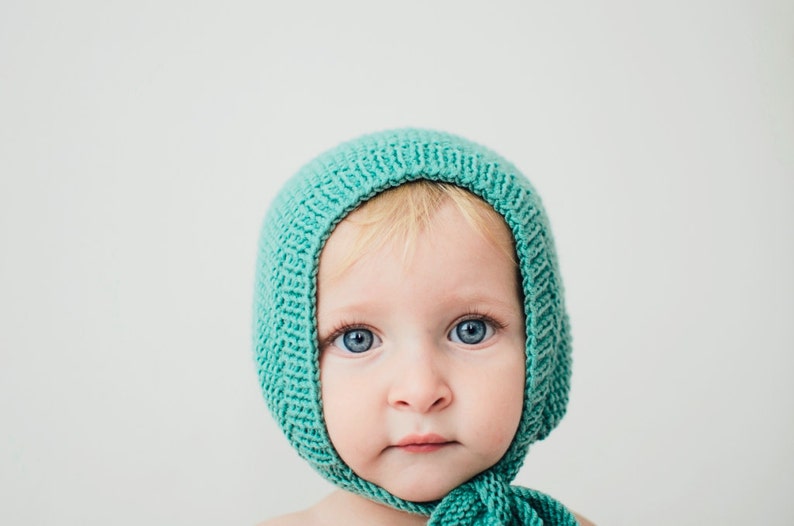 FINLEY PDF English Only Knitting Pattern to Knit Your Own Hat at Home Little Finley Pixie Hat 3M up to 48M image 5
