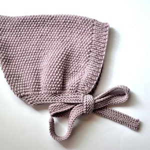 FINLEY PDF English Only Knitting Pattern to Knit Your Own Hat at Home Little Finley Pixie Hat 3M up to 48M image 2