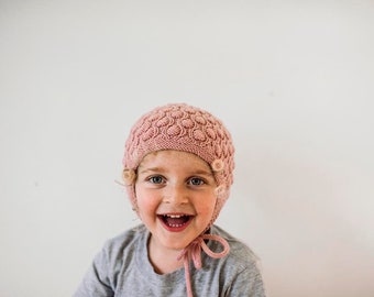 PURDEY PDF Earflap Hat Knitting Pattern for NB to 6yrs English Only to Knit Your Own Hat at Home