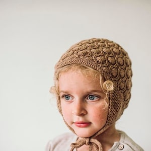 PURDEY PDF Earflap Hat Knitting Pattern for NB to 6yrs English Only to Knit Your Own Hat at Home