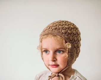 PURDEY PDF Earflap Hat Knitting Pattern for NB to 6yrs English Only to Knit Your Own Hat at Home